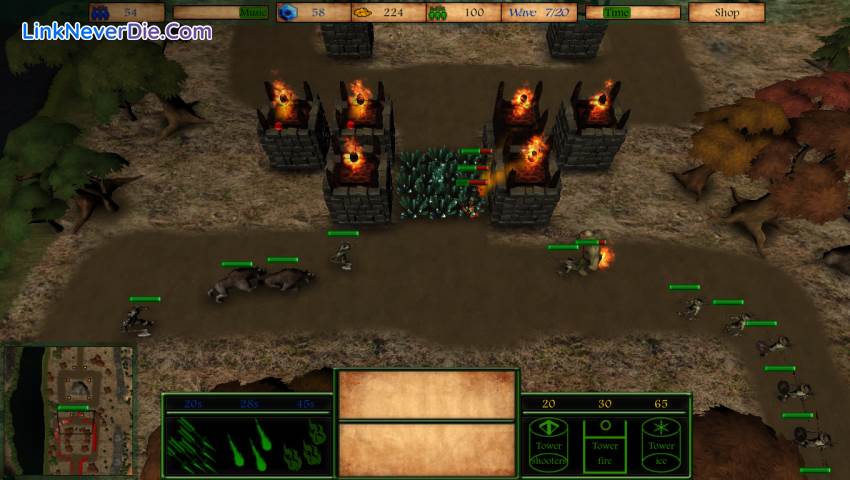 Hình ảnh trong game Fantasy Defense (screenshot)