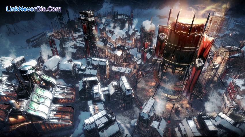 Hình ảnh trong game Frostpunk (screenshot)