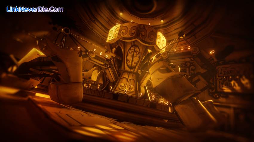 Hình ảnh trong game Bendy and the ink Machine (screenshot)