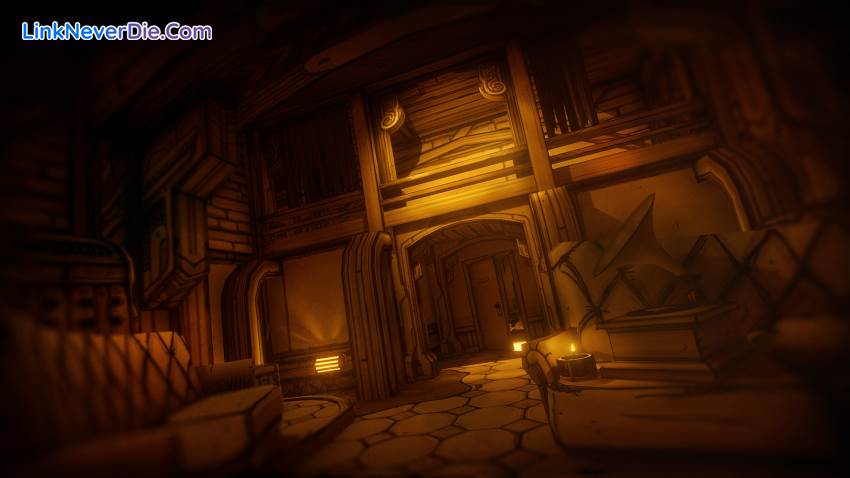 Hình ảnh trong game Bendy and the ink Machine (screenshot)