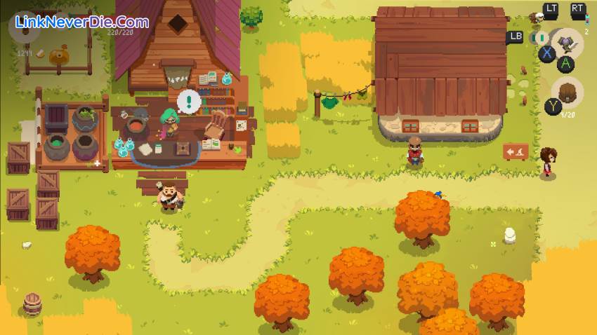 Hình ảnh trong game Moonlighter (screenshot)