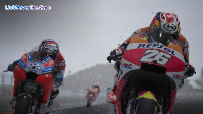 Hình ảnh trong game MotoGP 18 (screenshot)