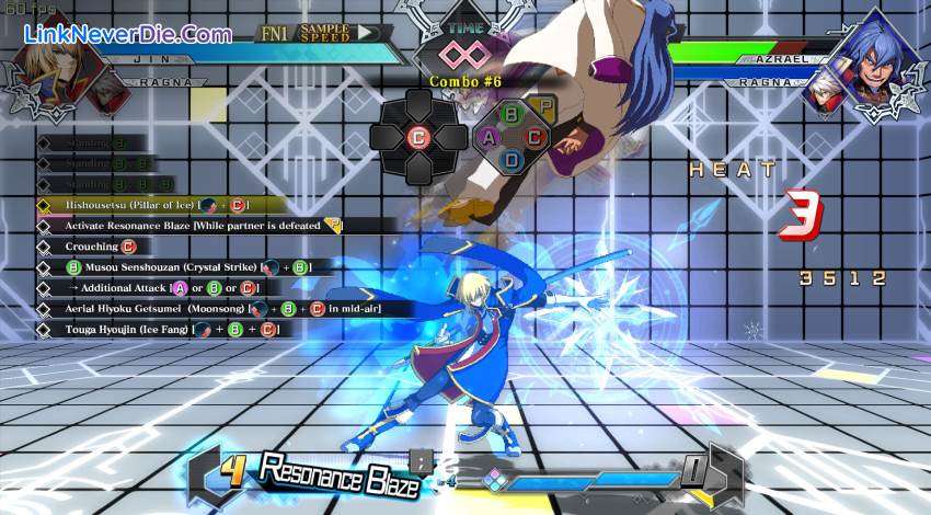 Hình ảnh trong game BlazBlue: Cross Tag Battle (screenshot)