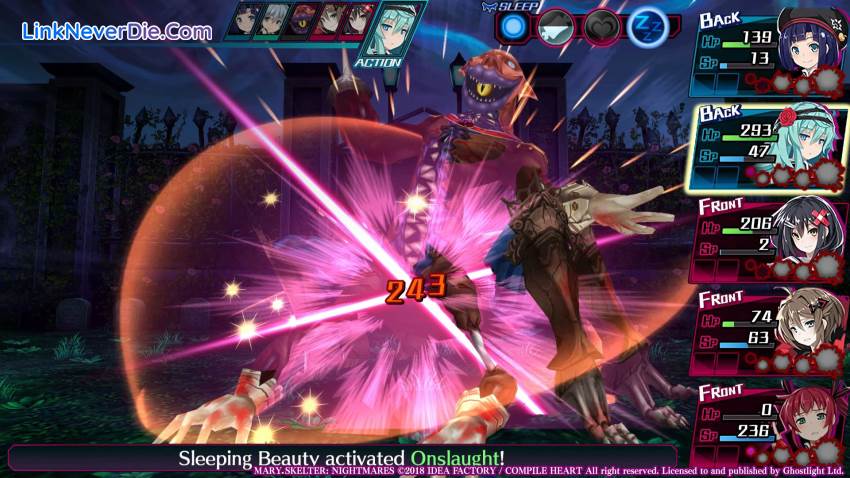 Hình ảnh trong game Mary Skelter: Nightmares (screenshot)