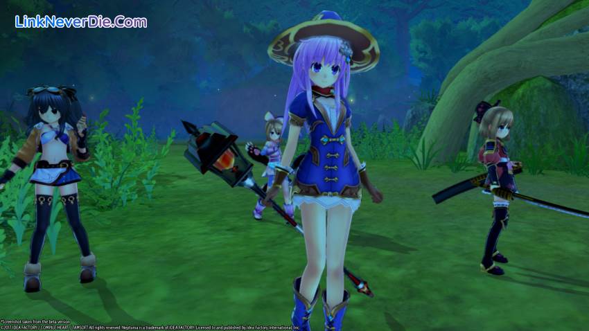 Hình ảnh trong game Cyberdimension Neptunia: 4 Goddesses Online (screenshot)