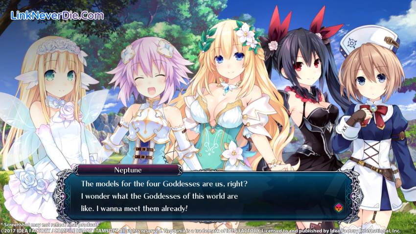 Hình ảnh trong game Cyberdimension Neptunia: 4 Goddesses Online (screenshot)