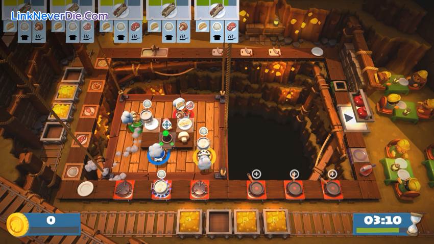 Hình ảnh trong game Overcooked! 2 (screenshot)