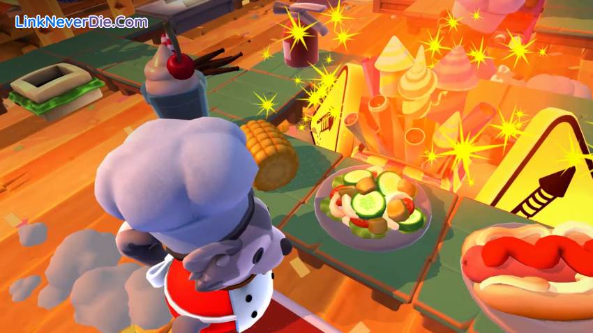 Hình ảnh trong game Overcooked! 2 (screenshot)