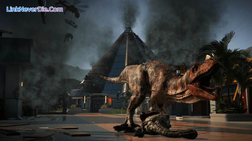 Hình ảnh trong game Jurassic World Evolution (screenshot)