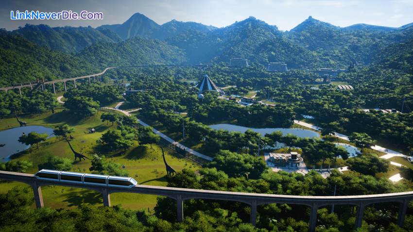 Hình ảnh trong game Jurassic World Evolution (screenshot)