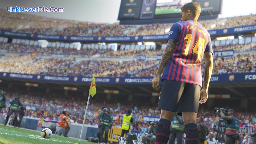 Hình ảnh trong game PES 2019 (screenshot)