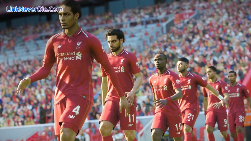 Hình ảnh trong game PES 2019 (screenshot)