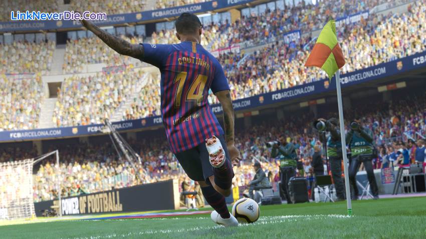 Hình ảnh trong game PES 2019 (screenshot)