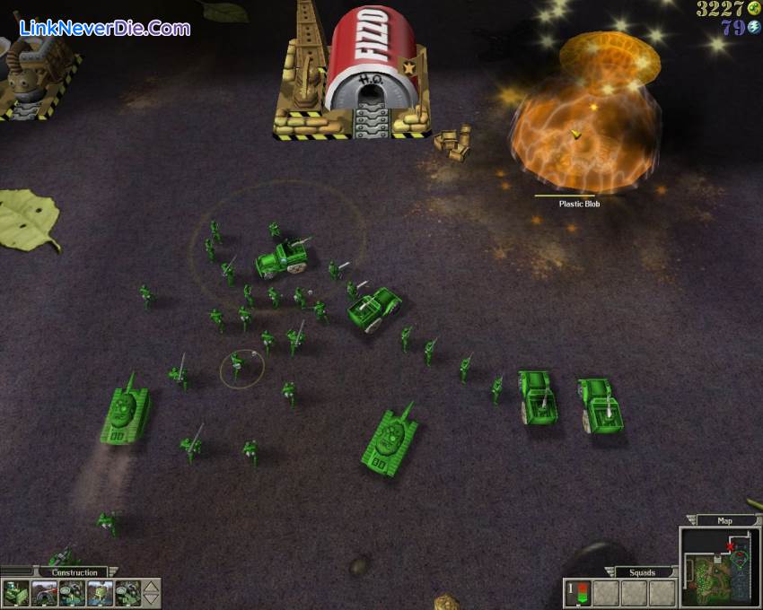 Hình ảnh trong game Army Men RTS (screenshot)