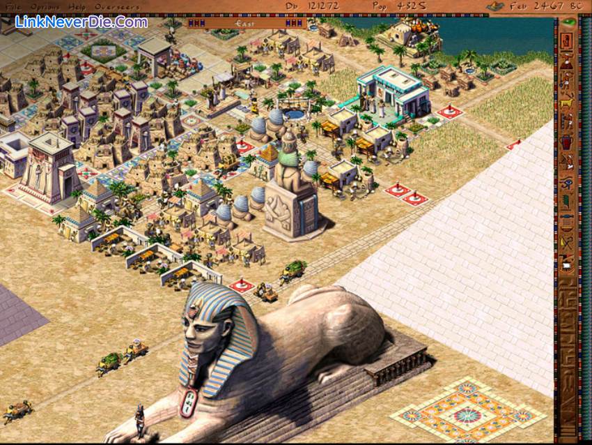 Hình ảnh trong game Pharaoh + Cleopatra (screenshot)