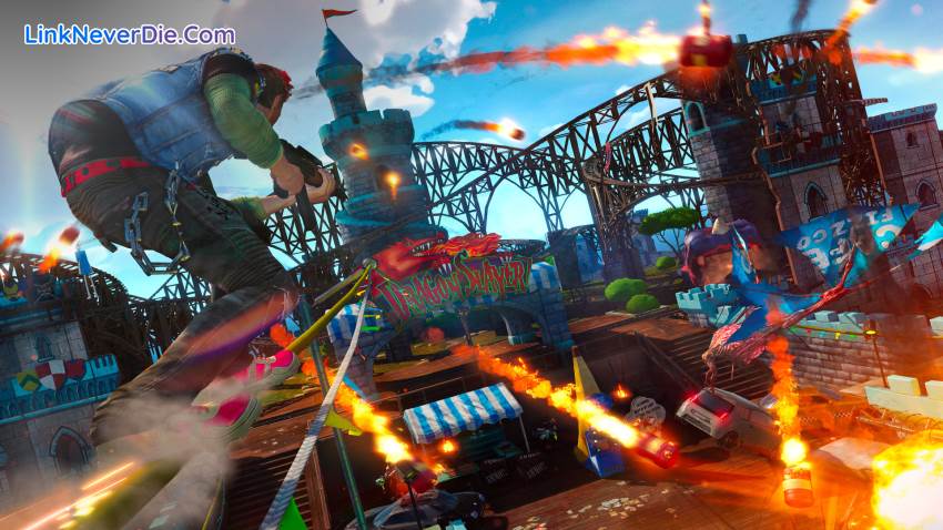 Hình ảnh trong game Sunset Overdrive (screenshot)