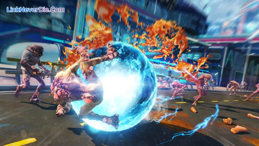 Hình ảnh trong game Sunset Overdrive (screenshot)