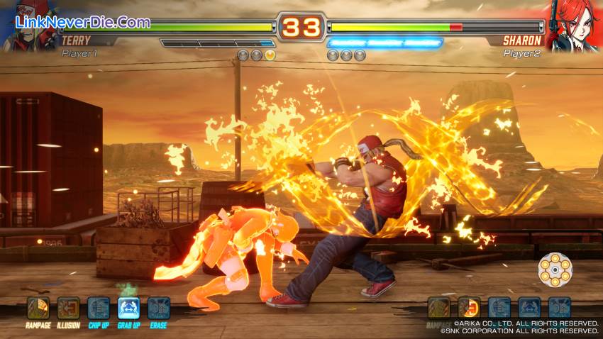 Hình ảnh trong game FIGHTING EX LAYER (screenshot)