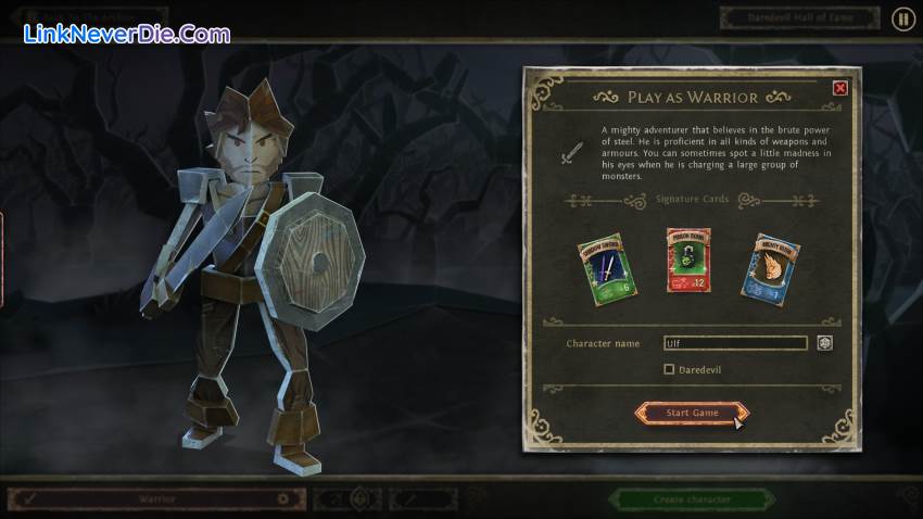 Hình ảnh trong game Book of Demons (screenshot)