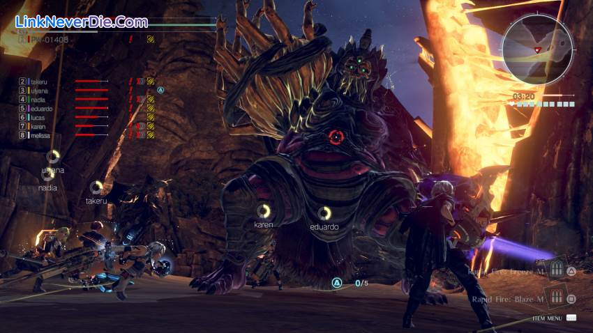 Hình ảnh trong game God Eater 3 (screenshot)