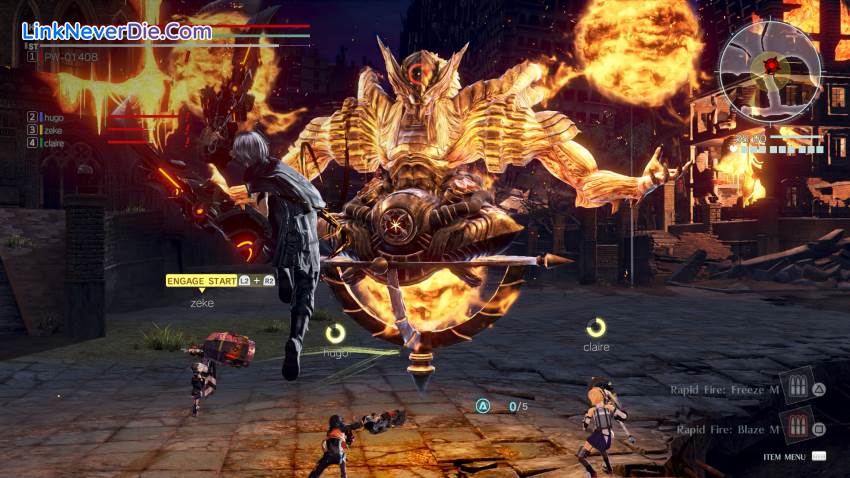 Hình ảnh trong game God Eater 3 (screenshot)