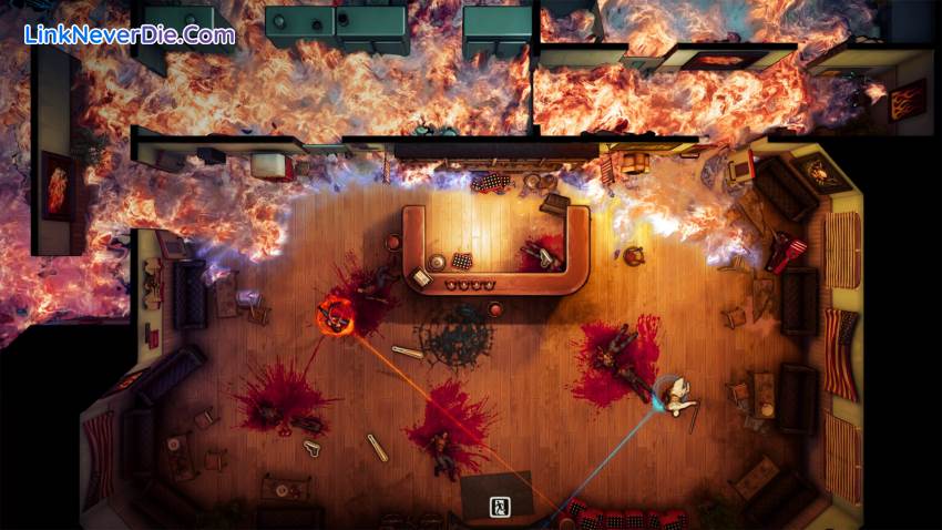 Hình ảnh trong game God's Trigger (screenshot)