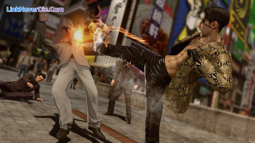 Hình ảnh trong game Yakuza Kiwami 2 (screenshot)