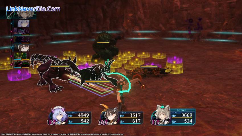 Hình ảnh trong game Death end re;Quest (screenshot)