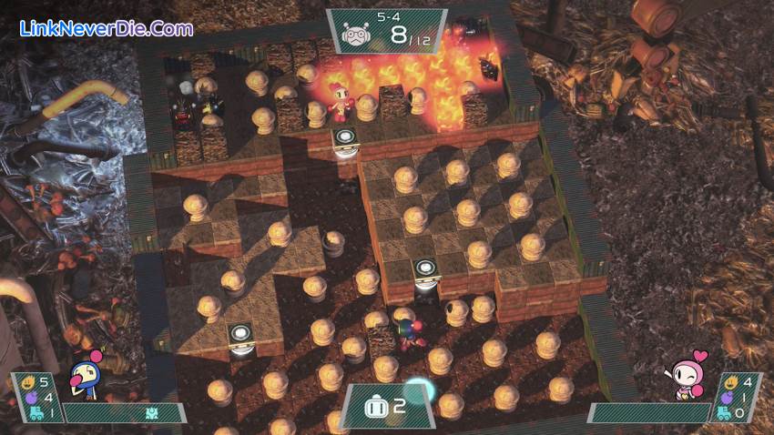 Hình ảnh trong game Super Bomberman R (screenshot)