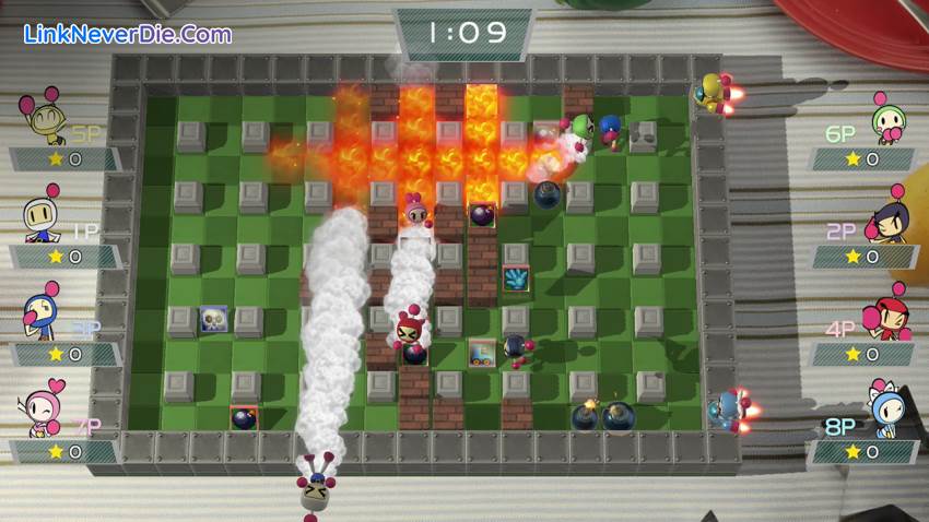 Hình ảnh trong game Super Bomberman R (screenshot)