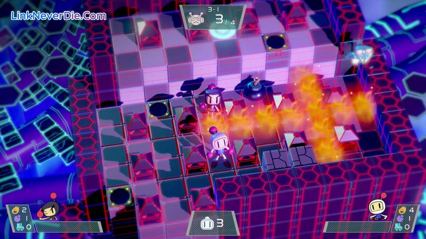 Hình ảnh trong game Super Bomberman R (screenshot)