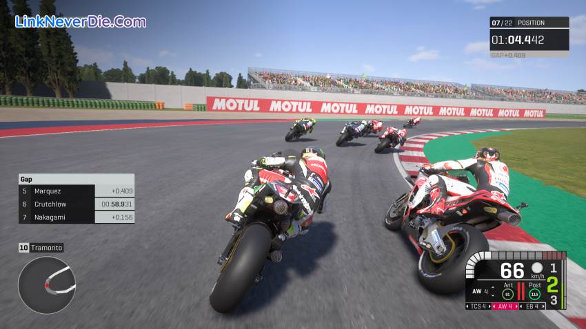 Hình ảnh trong game MotoGP 19 (screenshot)