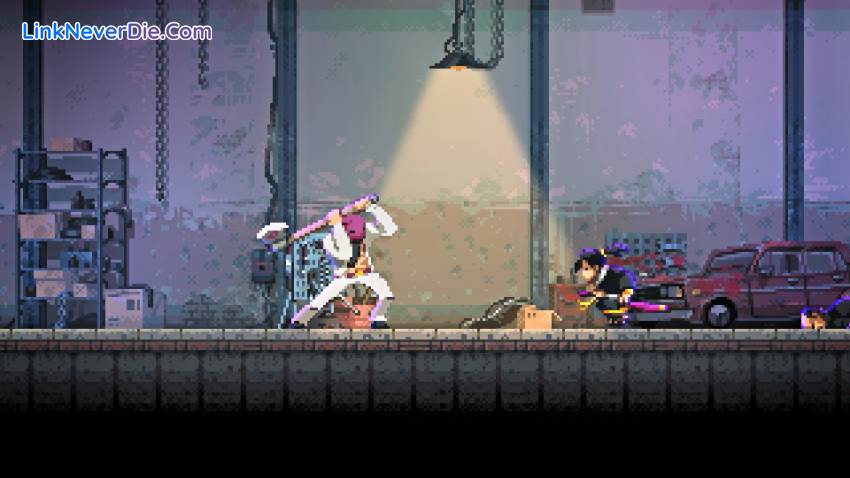 Hình ảnh trong game Katana ZERO (screenshot)