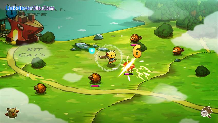 Hình ảnh trong game Cat Quest (screenshot)