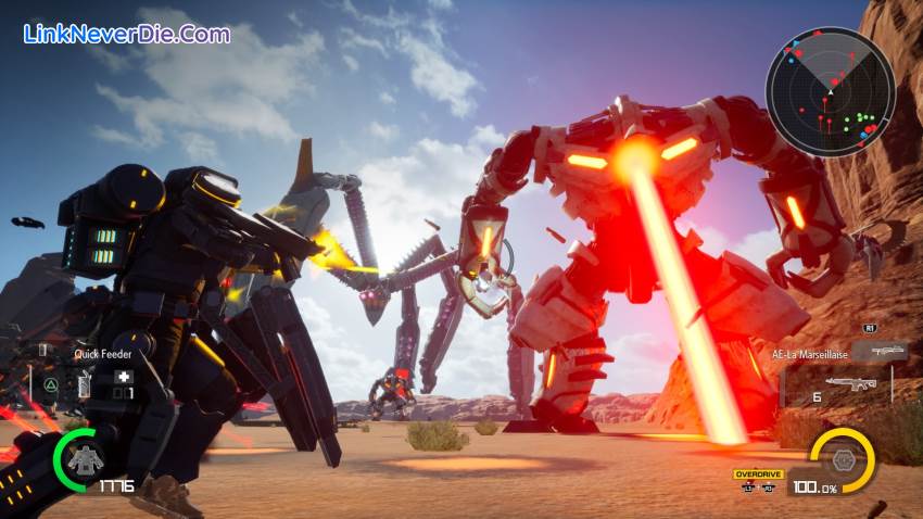 Hình ảnh trong game EARTH DEFENSE FORCE: IRON RAIN (screenshot)