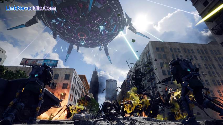 Hình ảnh trong game EARTH DEFENSE FORCE: IRON RAIN (screenshot)