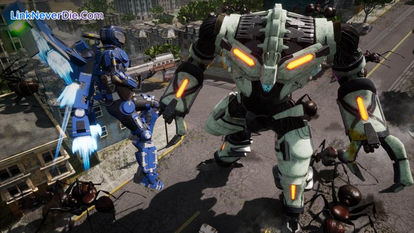 Hình ảnh trong game EARTH DEFENSE FORCE: IRON RAIN (screenshot)