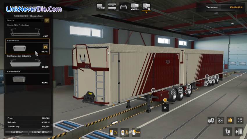 Hình ảnh trong game Euro Truck Simulator 2 (screenshot)