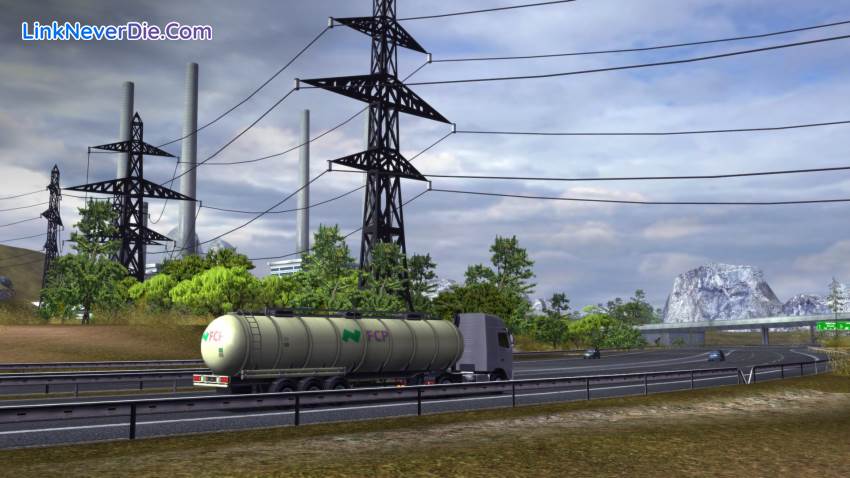 Hình ảnh trong game Euro Truck Simulator (screenshot)