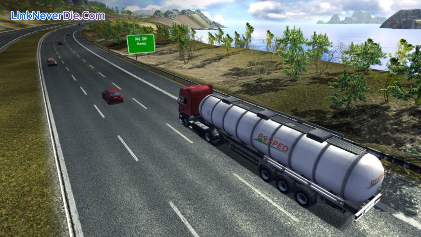 Hình ảnh trong game Euro Truck Simulator (screenshot)