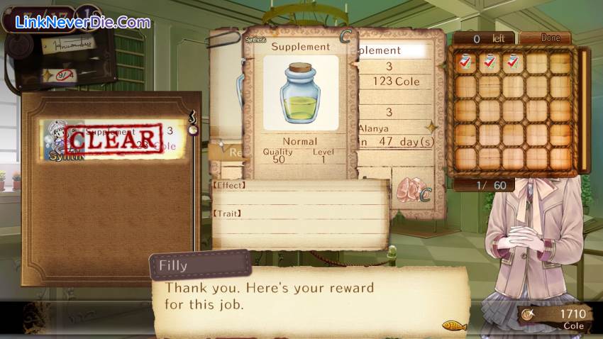 Hình ảnh trong game Atelier Totori: The Adventurer of Arland DX (screenshot)