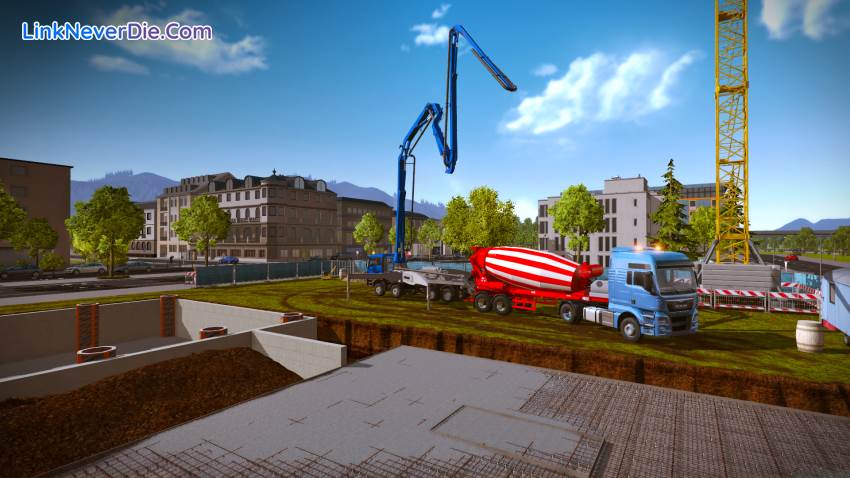 Hình ảnh trong game Construction Simulator 2015 (screenshot)