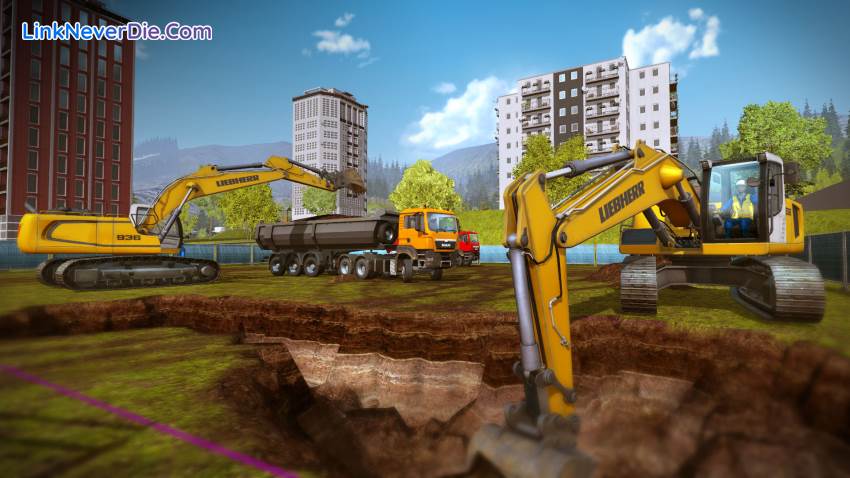 Hình ảnh trong game Construction Simulator 2015 (screenshot)