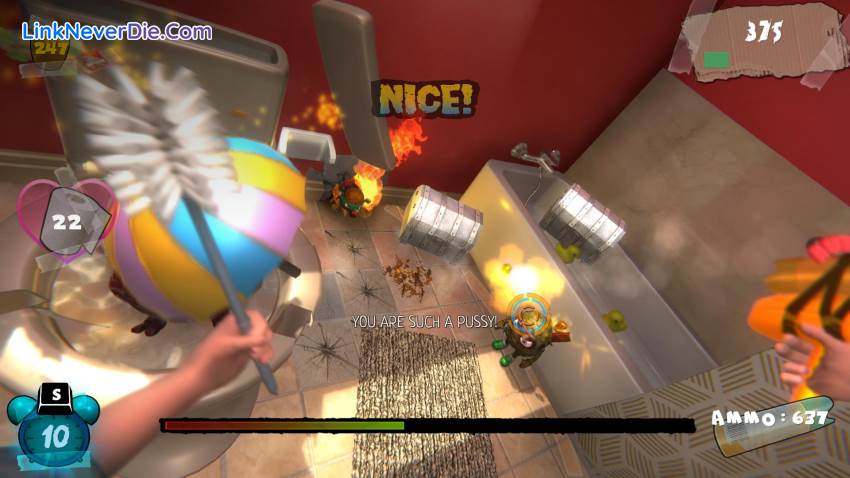 Hình ảnh trong game ATTACK OF THE EVIL POOP (screenshot)