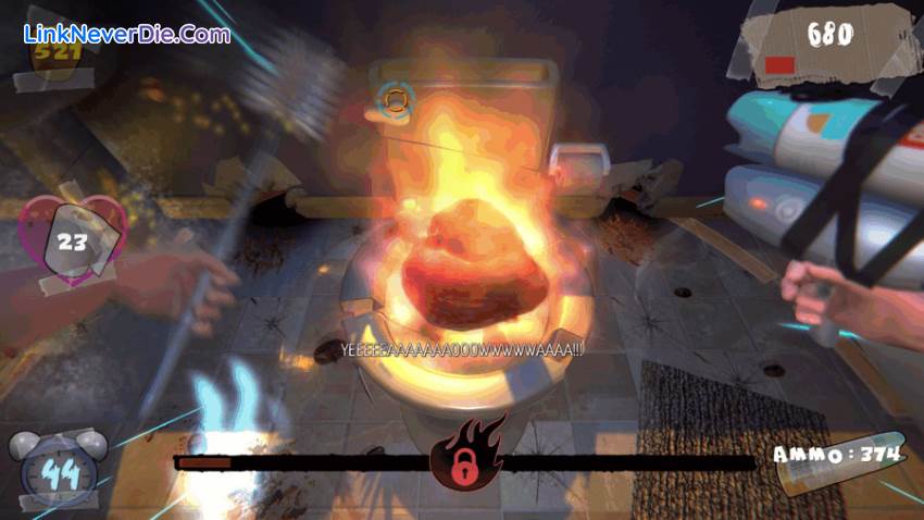 Hình ảnh trong game ATTACK OF THE EVIL POOP (screenshot)