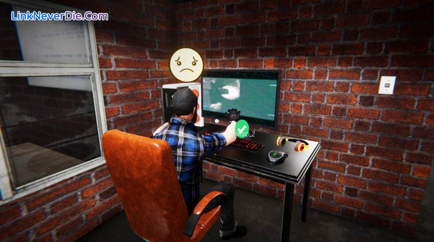 Hình ảnh trong game Internet Cafe Simulator (screenshot)