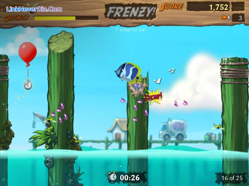 Hình ảnh trong game Feeding Frenzy (screenshot)