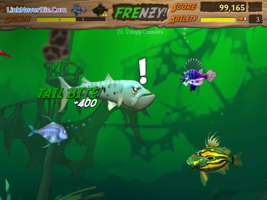 Hình ảnh trong game Feeding Frenzy (screenshot)