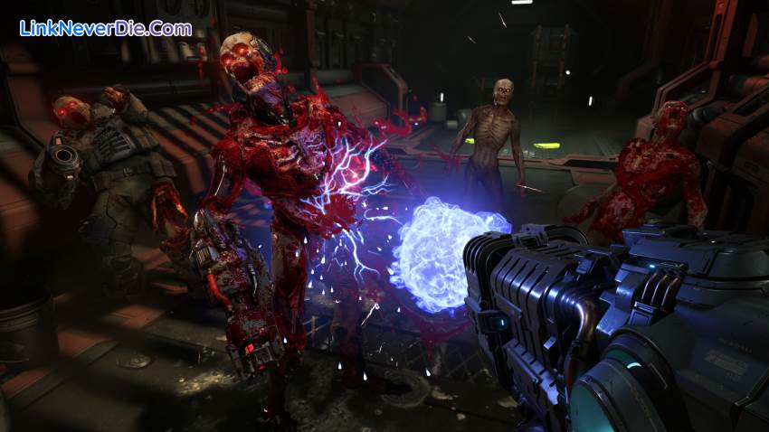 Hình ảnh trong game DOOM Eternal (screenshot)