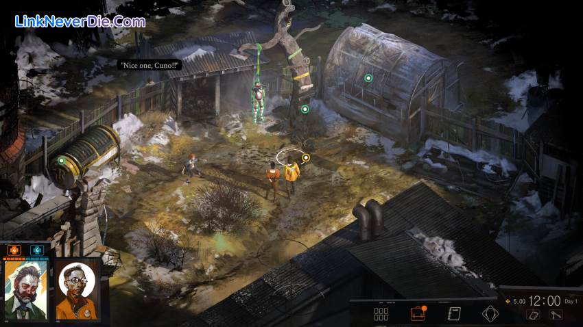 Hình ảnh trong game Disco Elysium (screenshot)